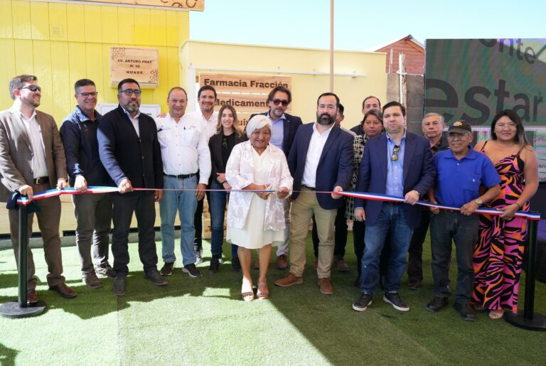 Medicine for all in El Tamarugal: Huara inaugurates new Farmacia Fracción